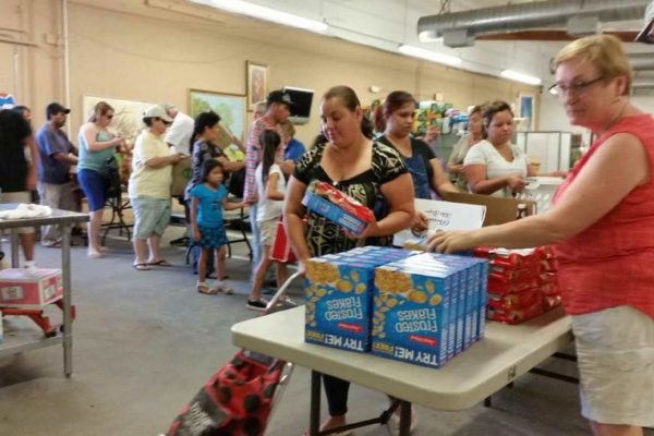 Food Distribution a Success