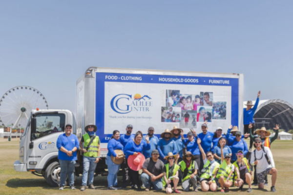 Galilee Center gets truckloads of donations from Coachella and Stagecoach