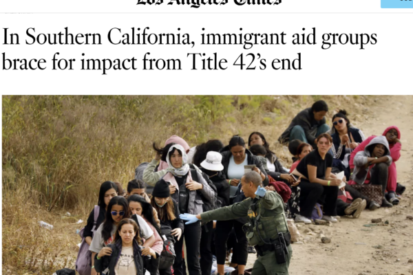 Galilee Center Anticipates More Immigrants as Title 42 Ends
